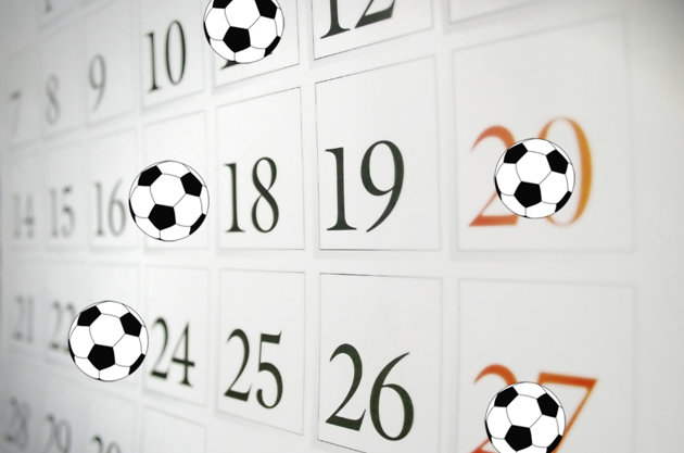 Calendário de Provas Futebol 11 - Seniores