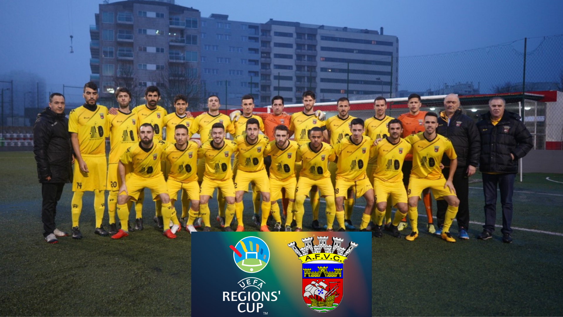 AVFC vitoriosa frente à AF Braga no primeiro jogo da UEFA Regions Cup!