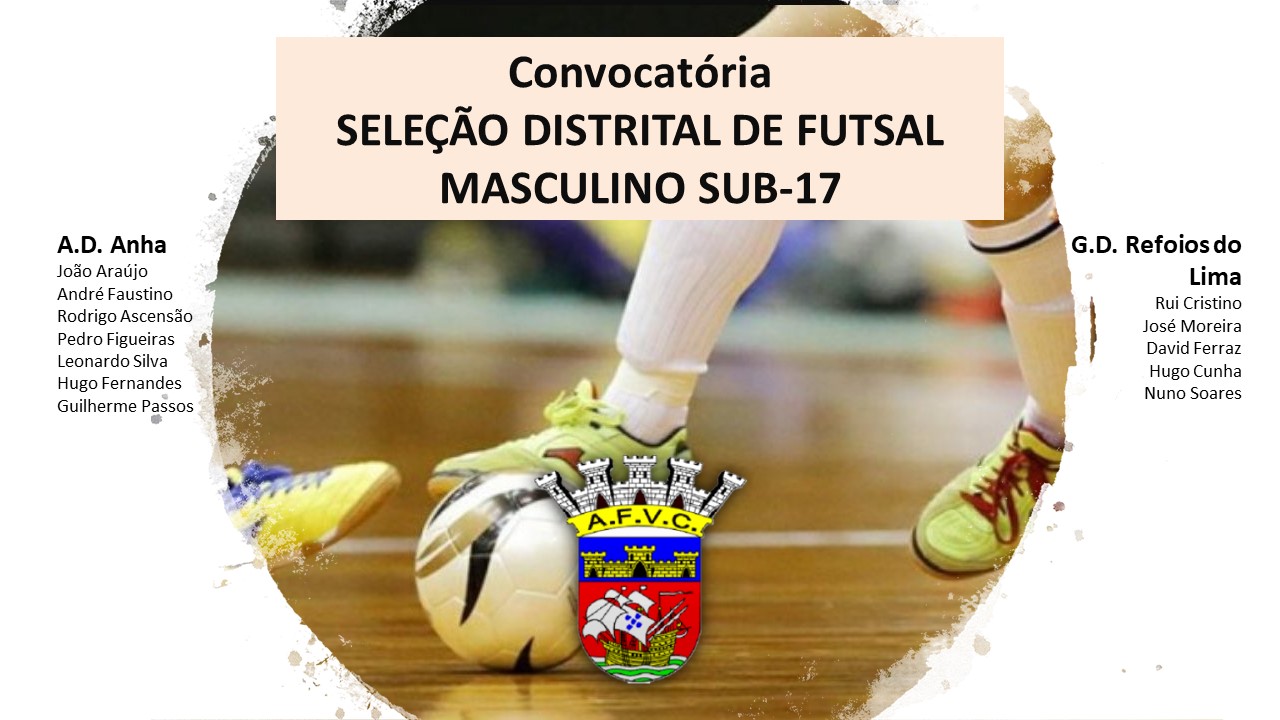 Selecção Distrital de Futsal Masculino Sub-17
